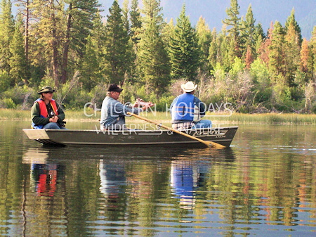 Trout fishing with Chilcotin Holidays
